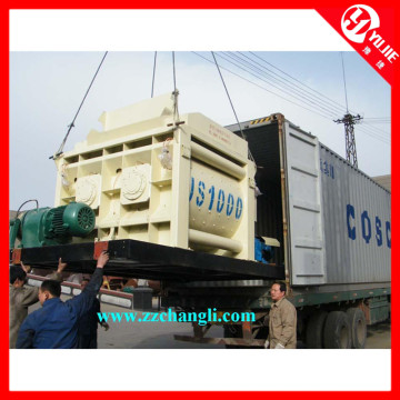 Js1000 (1m3) Twin Shaft Concrete Mixer